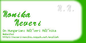 monika neveri business card